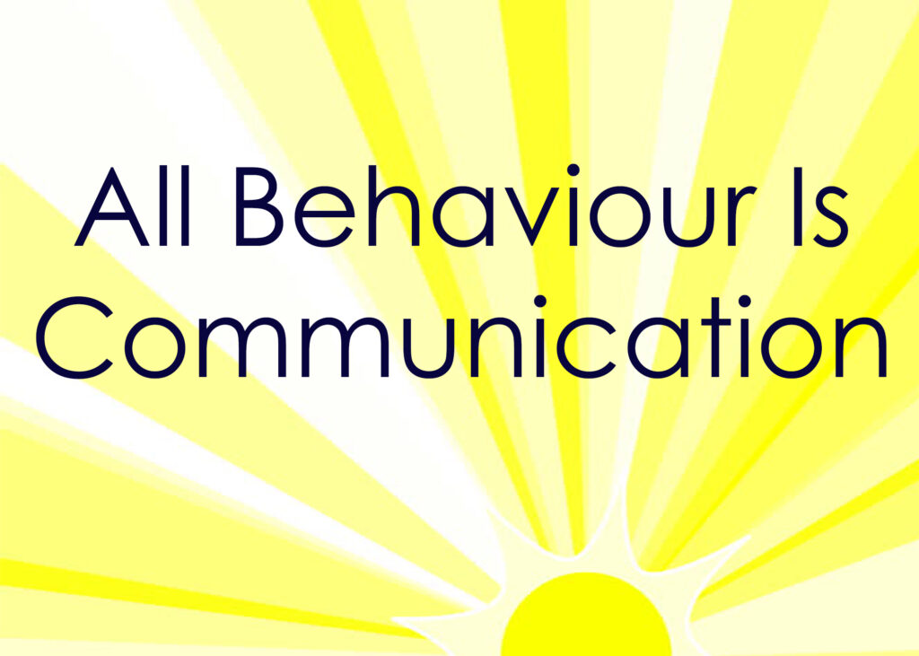 All behavior is communication